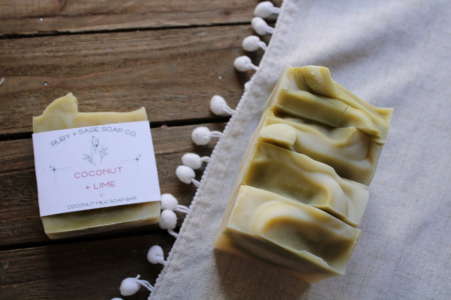 Coconut + Lime Soap Bar