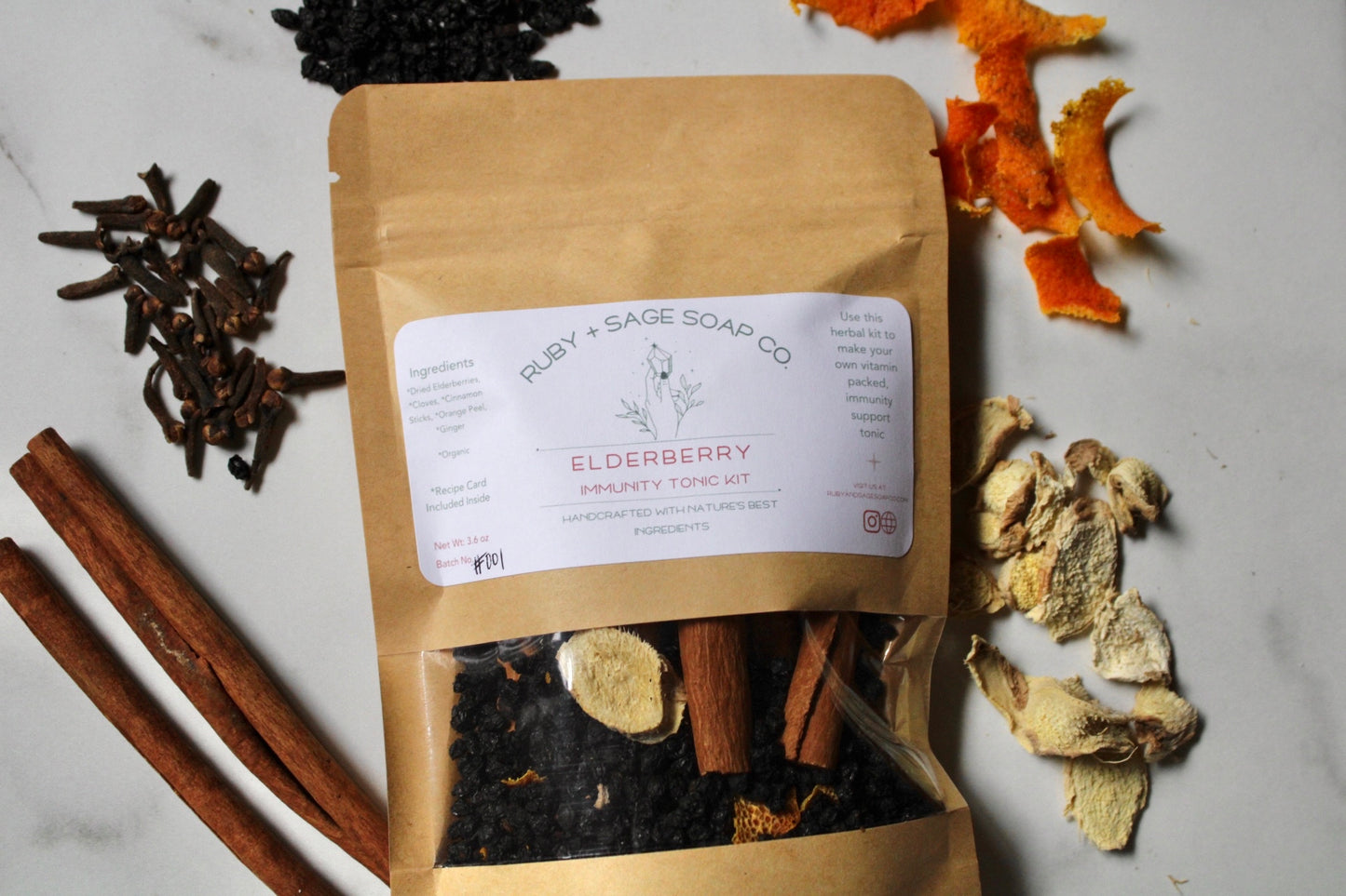 Elderberry Immunity Tonic Kit