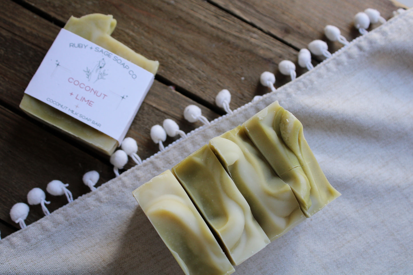 Coconut + Lime Soap Bar