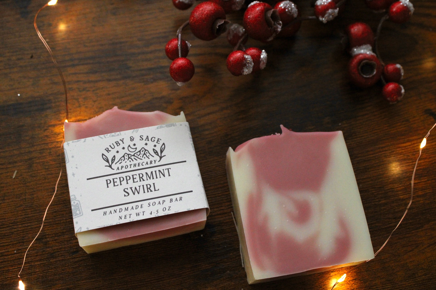 Peppermint Swirl Soap