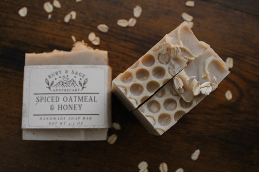 Spiced Oatmeal & Honey Soap