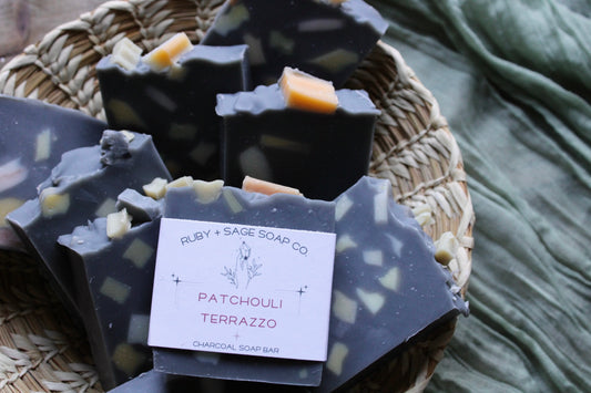 Patchouli Terrazzo Soap Bar