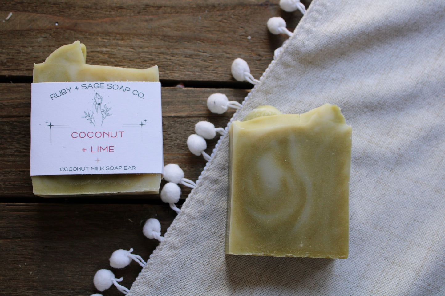 Coconut + Lime Soap Bar