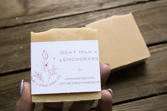 Goat Milk + Lemongrass Soap Bar