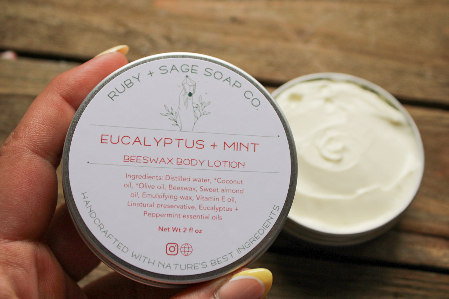 Eucalyptus + Mint Body Lotion