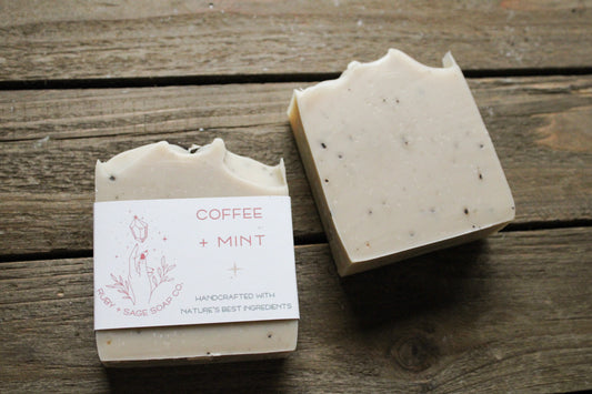 Coffee + Mint Soap