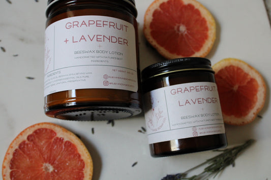Grapefruit + Lavender Body Lotion